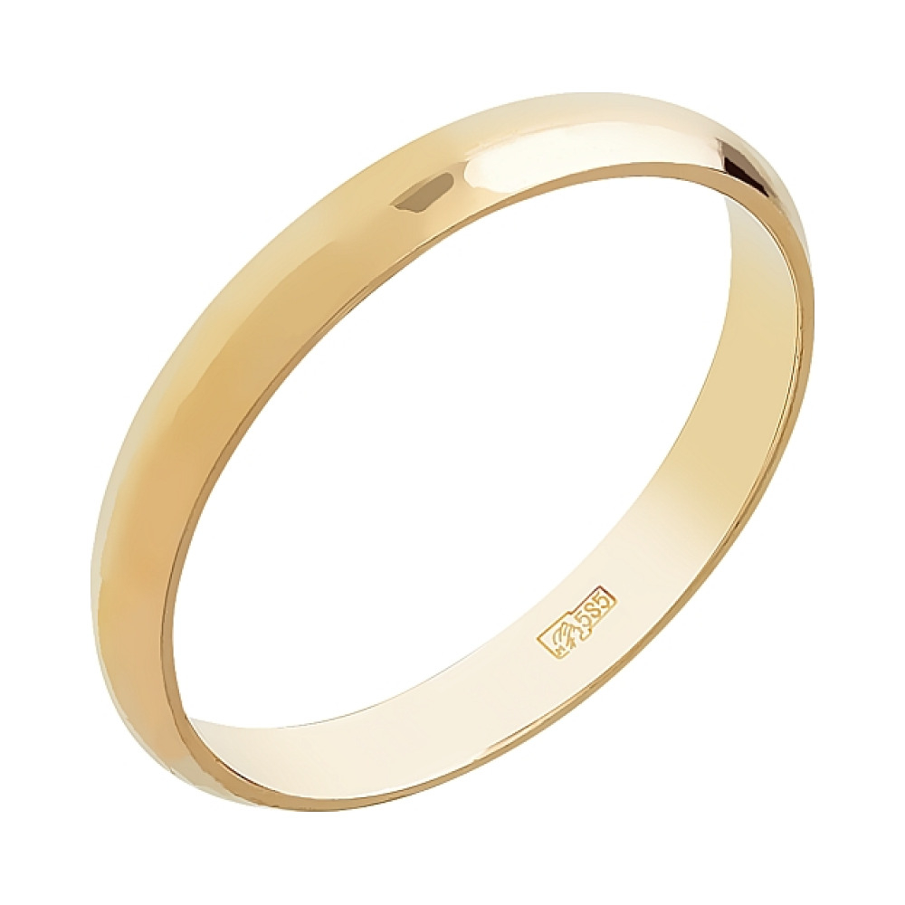  Обручальное кольцо № 6344