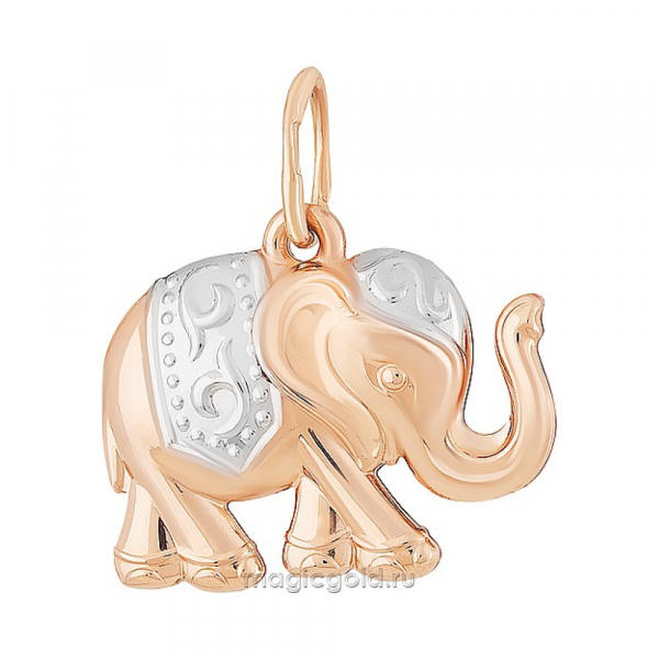 Золотая подвеска без камня № 161129