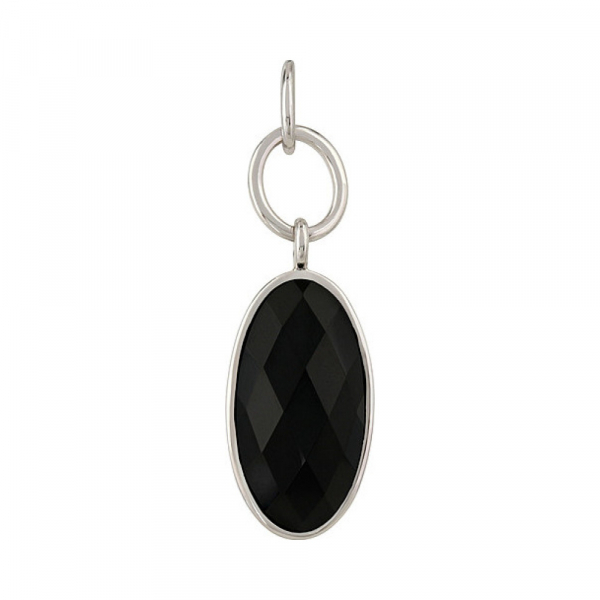 Серебряная подвеска с агатом № 107248