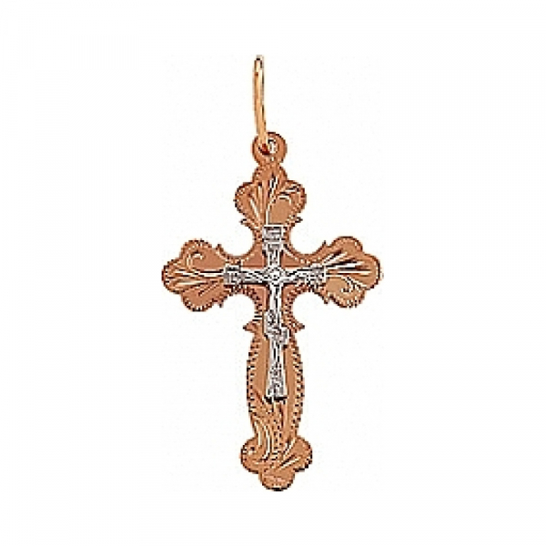 Крест с ручной разгравировкой № 77200