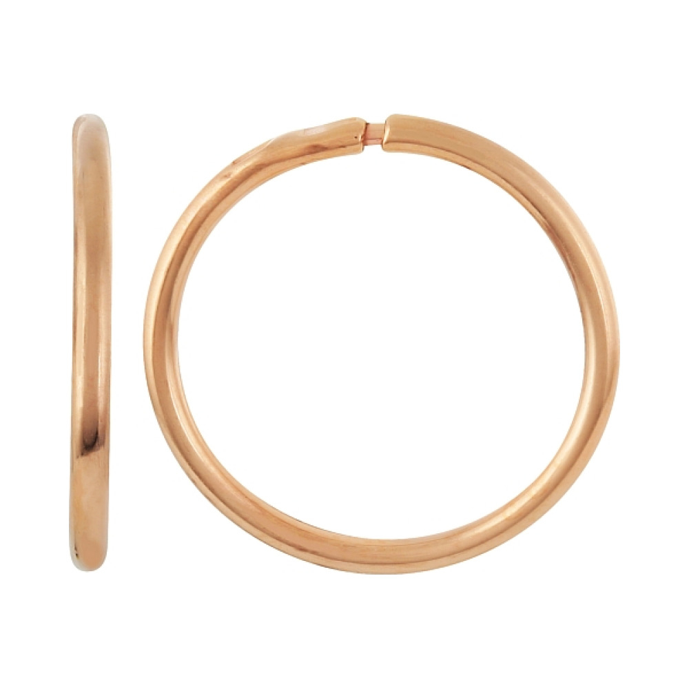 Золотые серьги конго № 100566