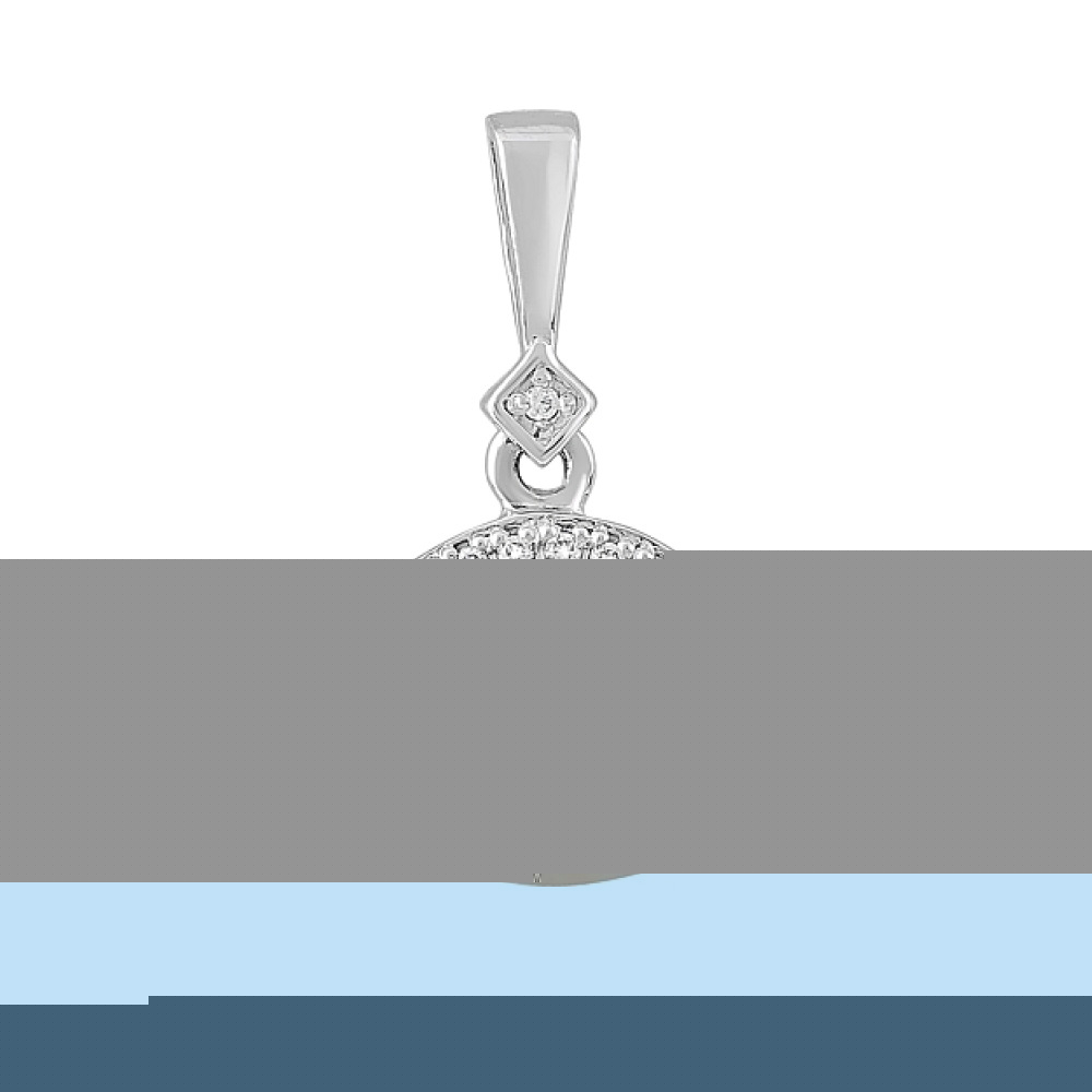 Золотое кольцо с бриллиантом № 36425