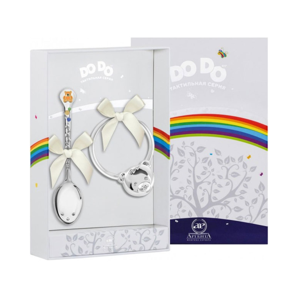 Набор для малышей "Медвежонок" 1080НБ05808_оранжевый