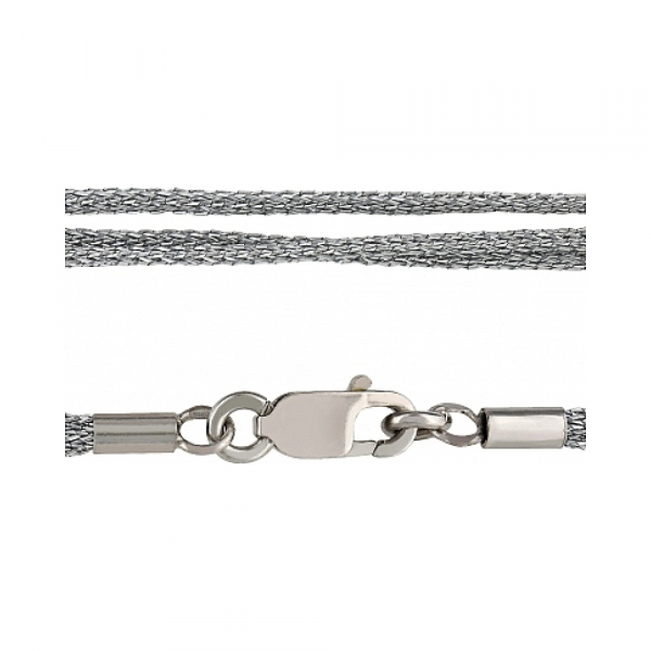 Шнурок металлический серебрянный № 96807