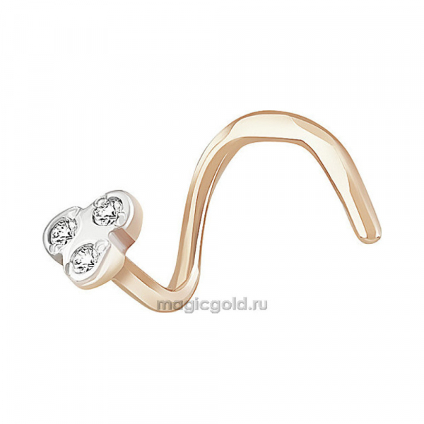 Пирсинг с фианитом № 155424