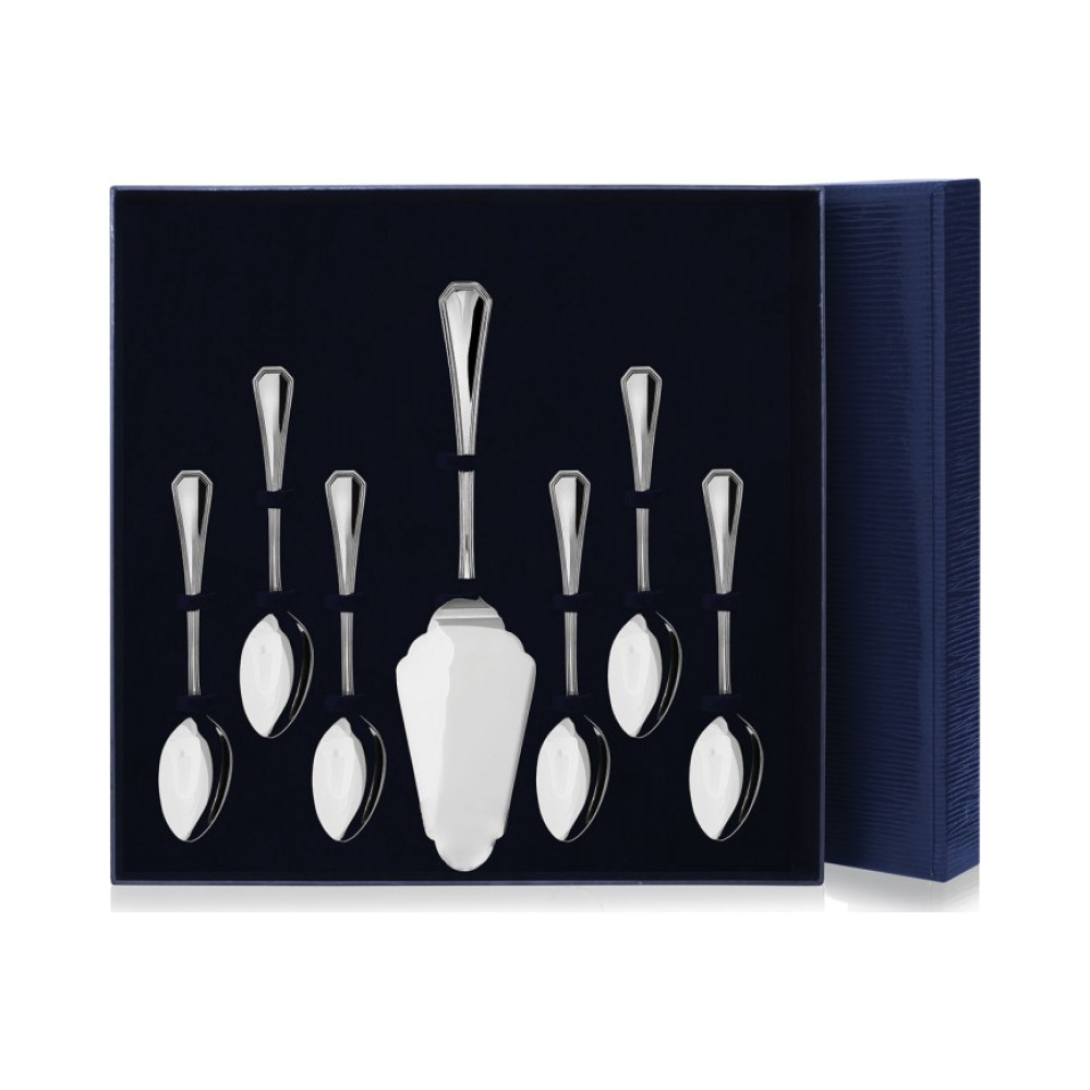 Серебряный чайный набор «Элегант» из 7 предметов