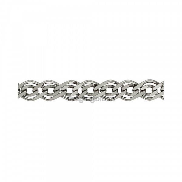 Серебряная цепь родированная № 142539