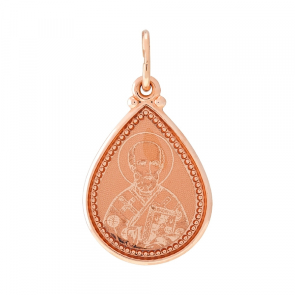 Икона с лазерной гравировкой и холодной эмалью № 106779