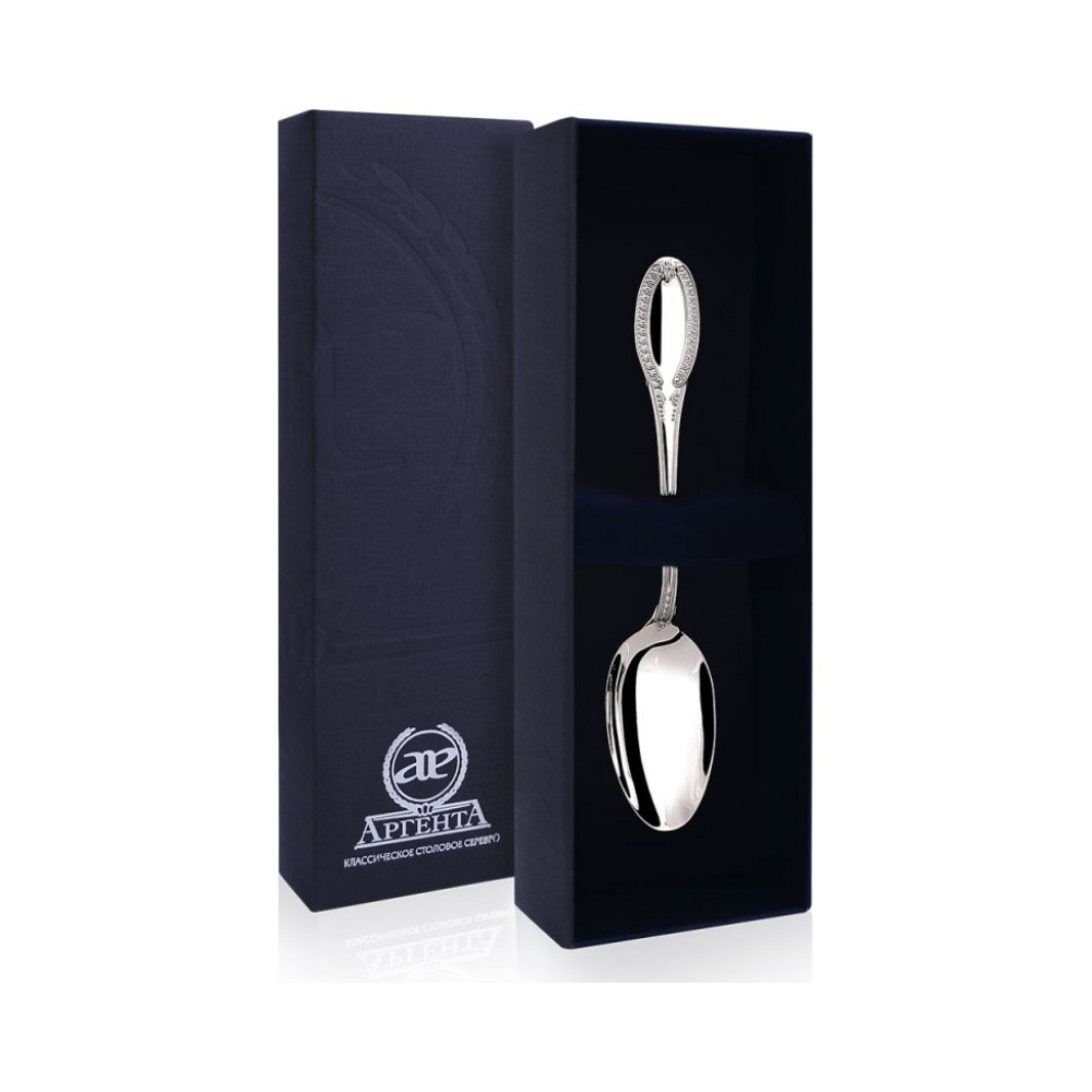 Серебряная кофейная ложка «Император»