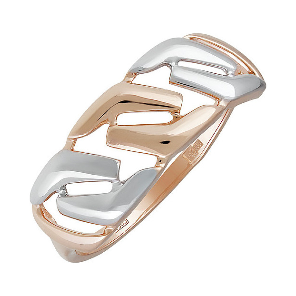 Золотое кольцо без камня № 138147