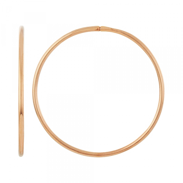 Золотые серьги конго № 100568