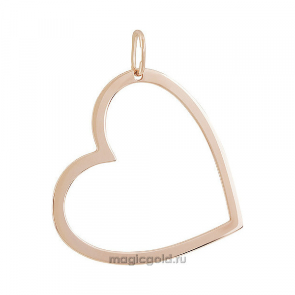 Золотая подвеска без камня № 155797
