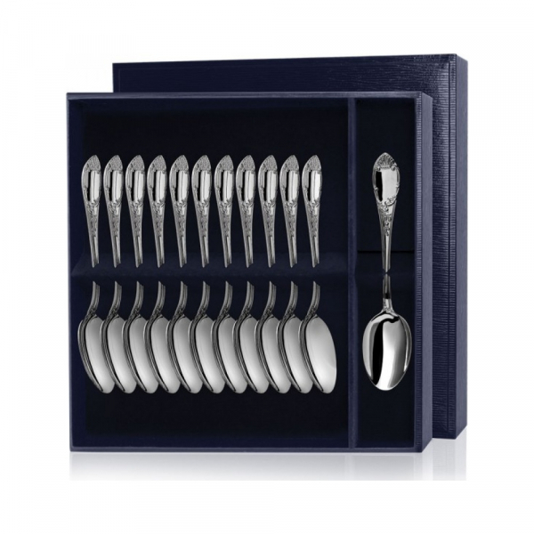 Серебряный десертный набор «Престиж» 12 предметов