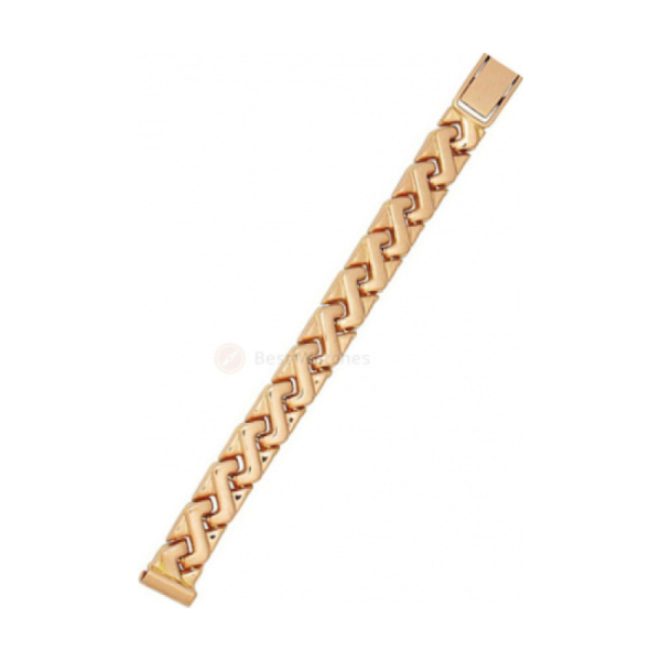 Золотой браслет для часов № 51069