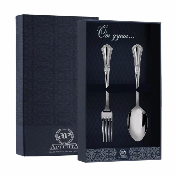 Набор десертный Фаворит (2 пр л+в) +футляр