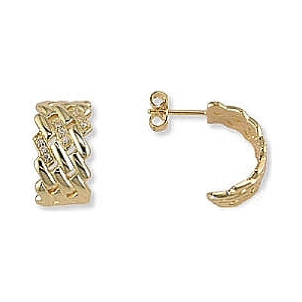  Серьги с фианитом TED LAPIDUS № 32470