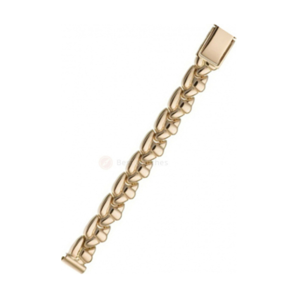 Золотой браслет для часов № 51209