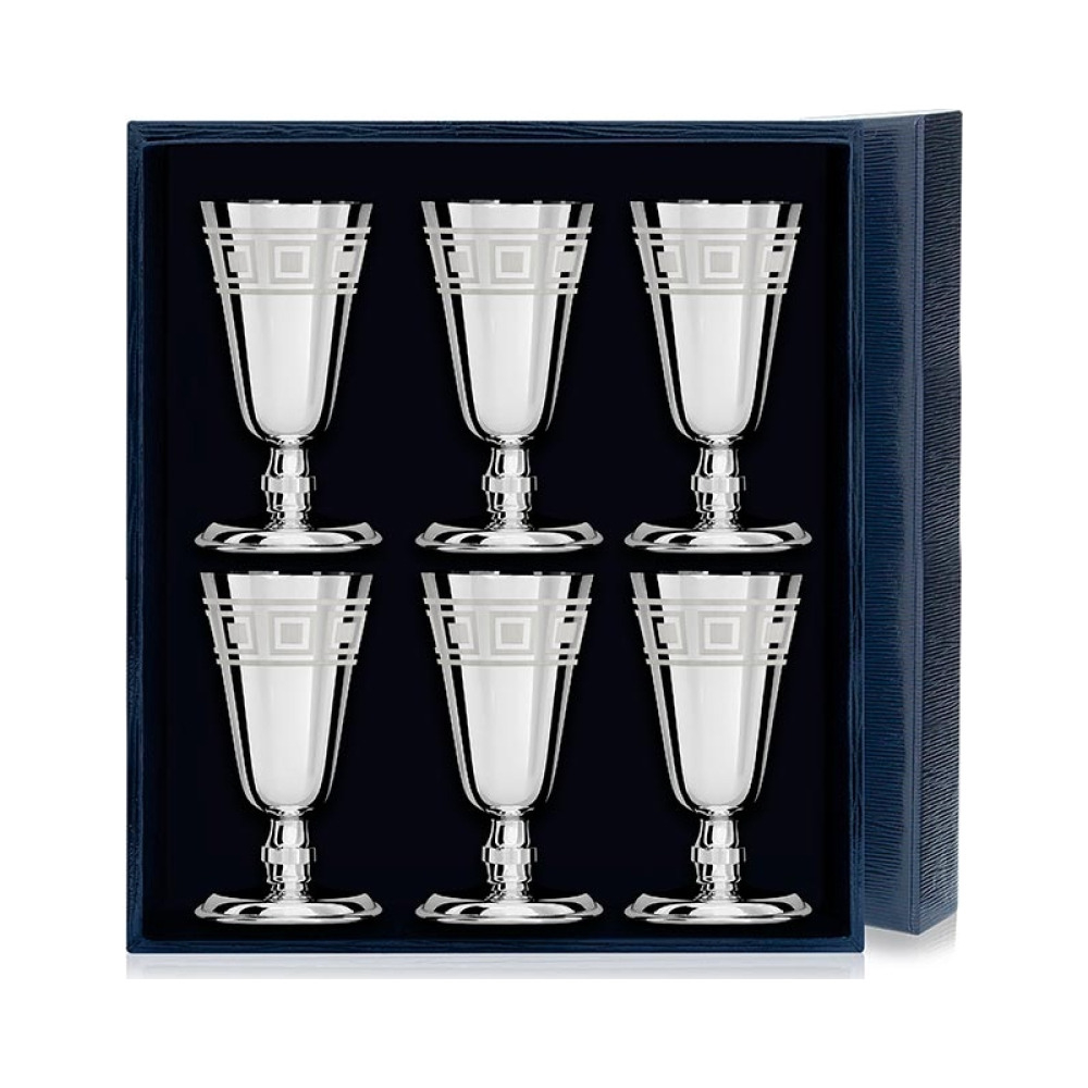 Набор рюмок №4 с рисунком "Квадрат" 1059НБ00801 (к)