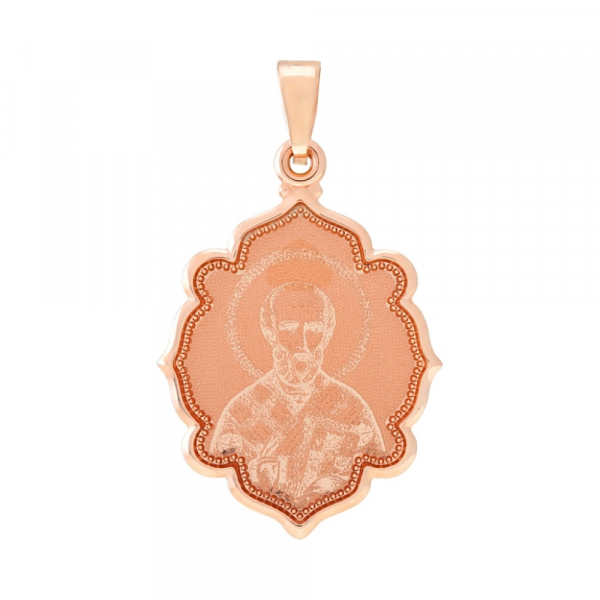 Икона с лазерной гравировкой и холодной эмалью № 106777