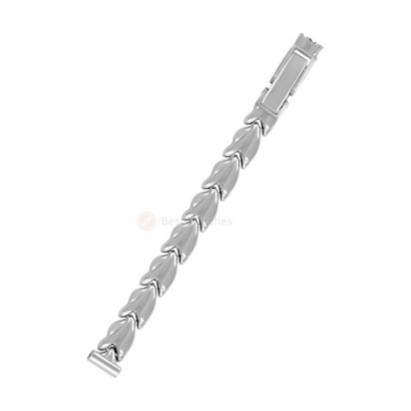 Серебряный браслет для часов № 010407