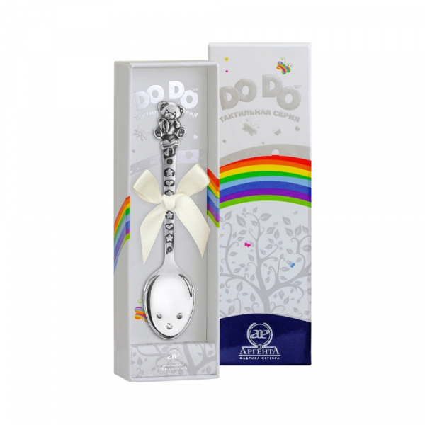 Ложка детская DODO &quot;Мишка с бантом&quot;