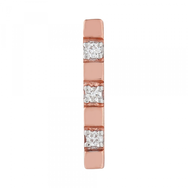 Золотая подвеска с бриллиантами № 98082