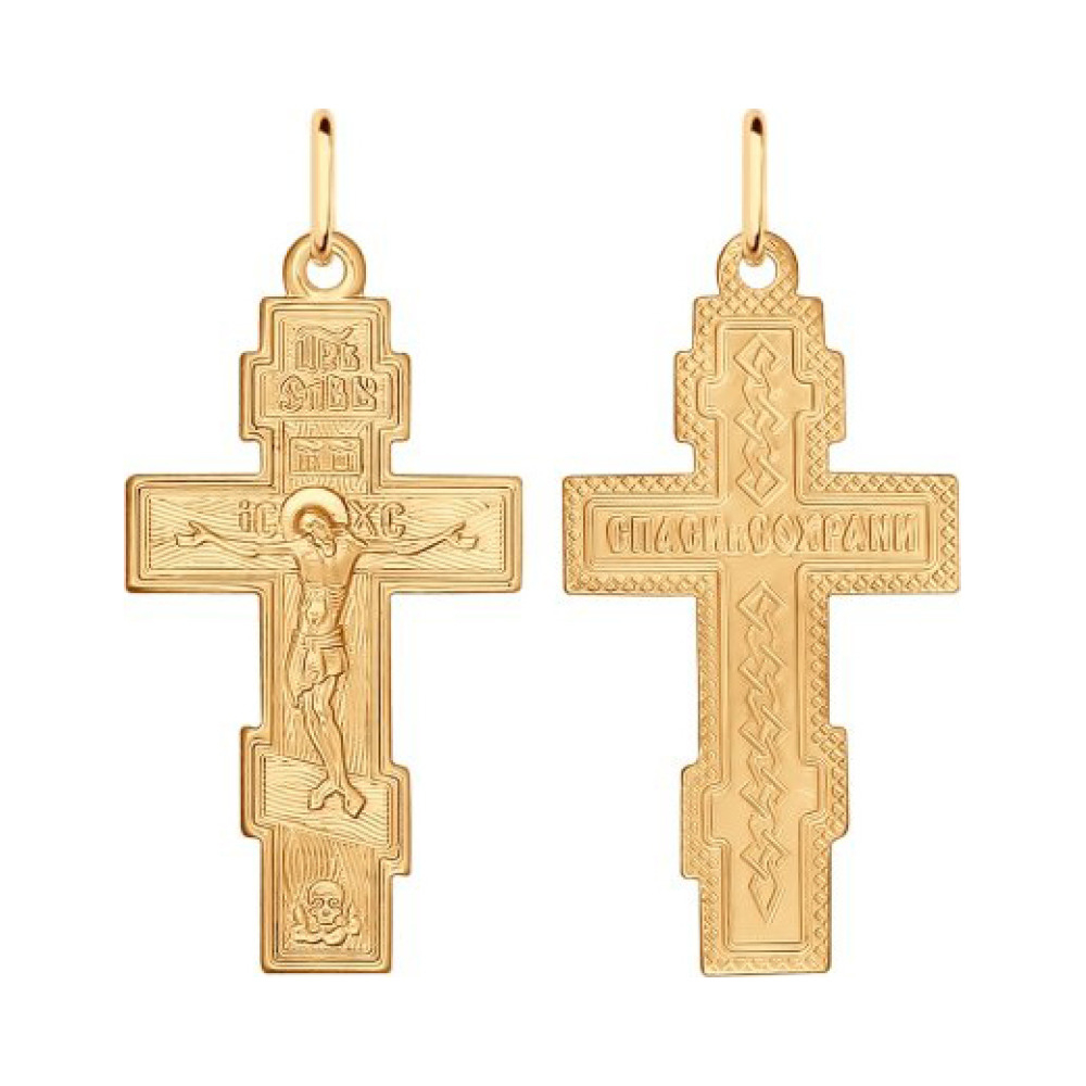 Крест штамп. с нак. б/з № 159156