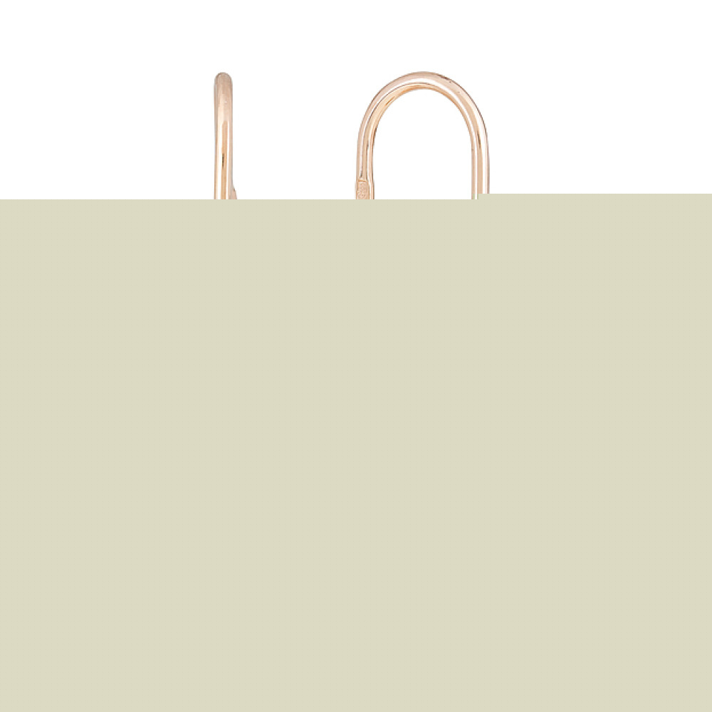 Серебряные серьги с эмалью № 107197