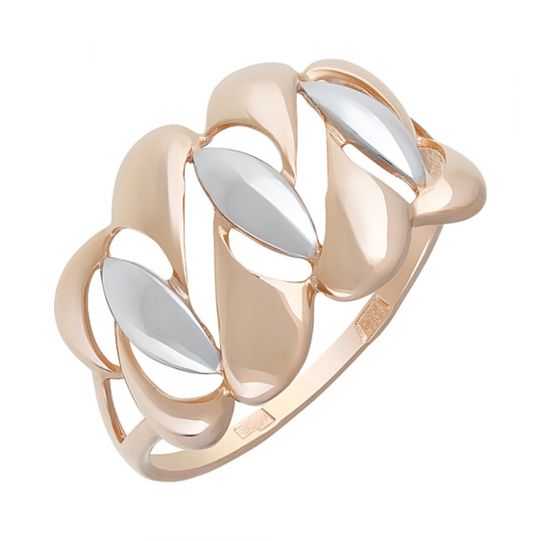 Золотое кольцо без камня № 127169