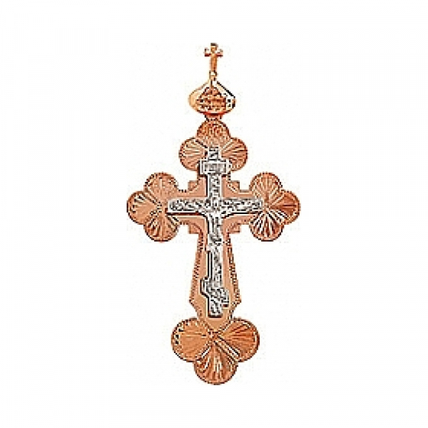 Крест с ручной разгравировкой № 77487