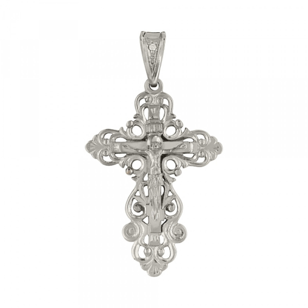 Крест с бриллиантом № 86164