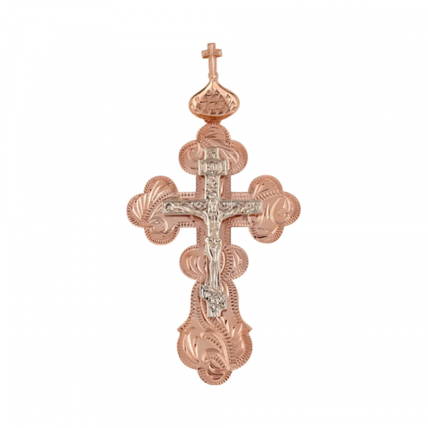 Крест с ручной разгравировкой № 77490
