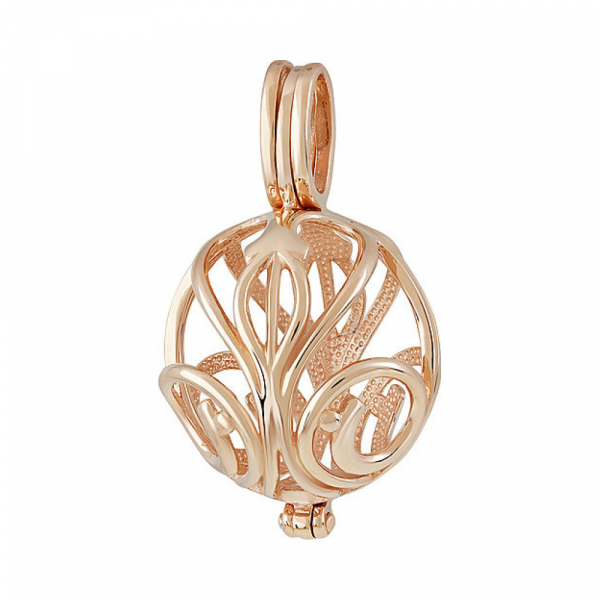 Золотая подвеска без камня № 138080