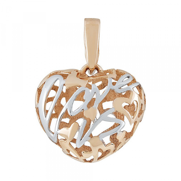 Золотая подвеска без камня № 135916