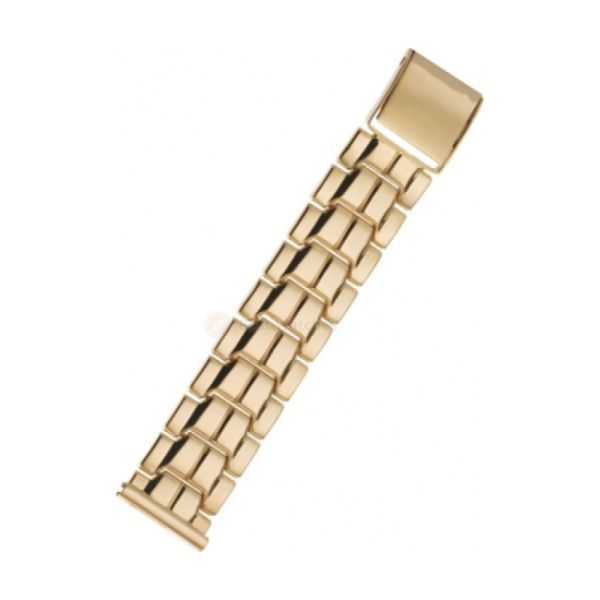 Золотой браслет для часов № 42013