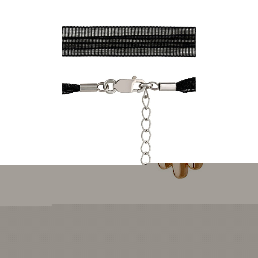 Золотая подвеска с фианитом № 133830