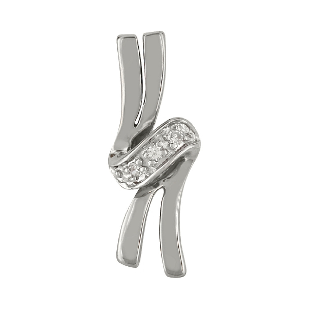 Золотая подвеска с бриллиантами № 98717