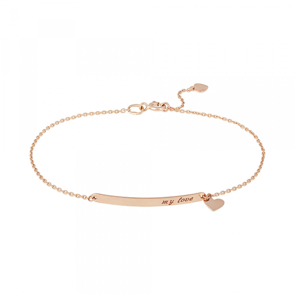 Золотой браслет без камня № 131410