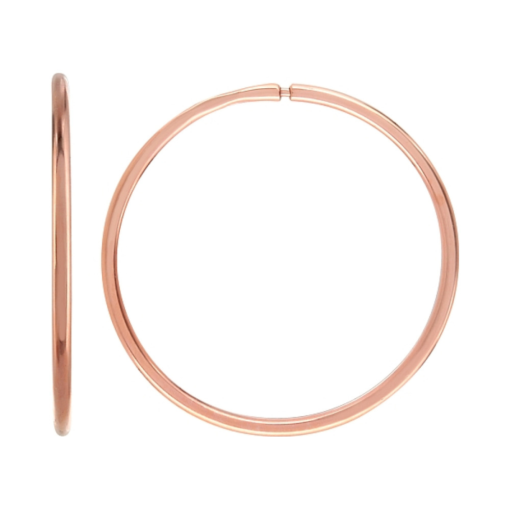 Золотые серьги конго № 101797