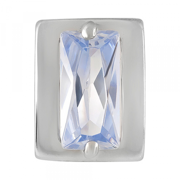 Серебряная подвеска с фианитом № 129688