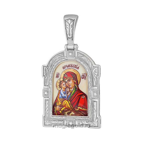 Икона с фианитами и эмалью № 131962