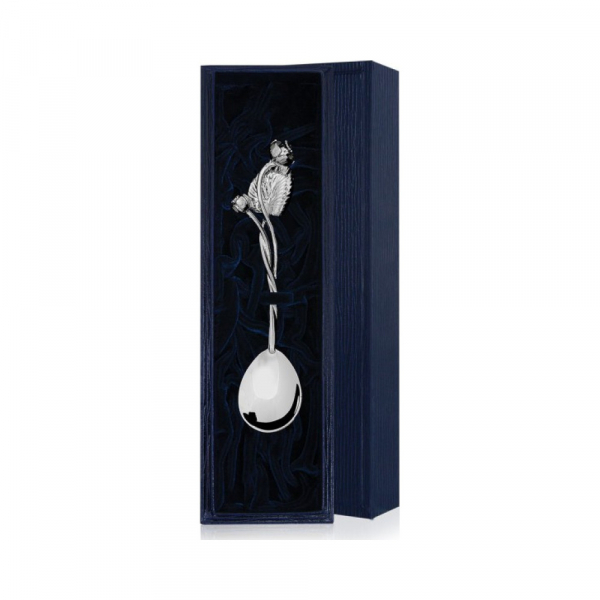 Серебряная чайная ложка «Кувшинка»