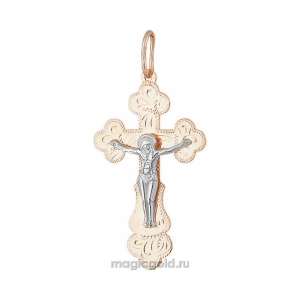 Крест с ручной разгравировкой и накл. б/з № 156478