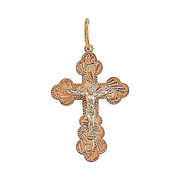 Крест с ручной разгравировкой № 78135