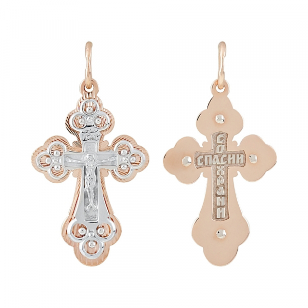 Крест штамп. с нак. б/з № 121258