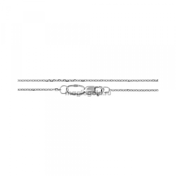 Серебряная цепь родированная № 141173