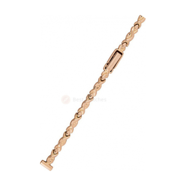 Золотой браслет для часов № 51048