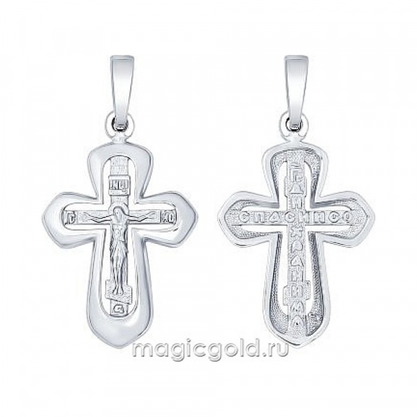 Серебряная подвеска без камня № 159855