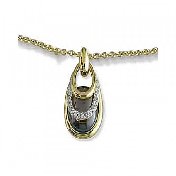  Колье с фианитом TED LAPIDUS  № 32467