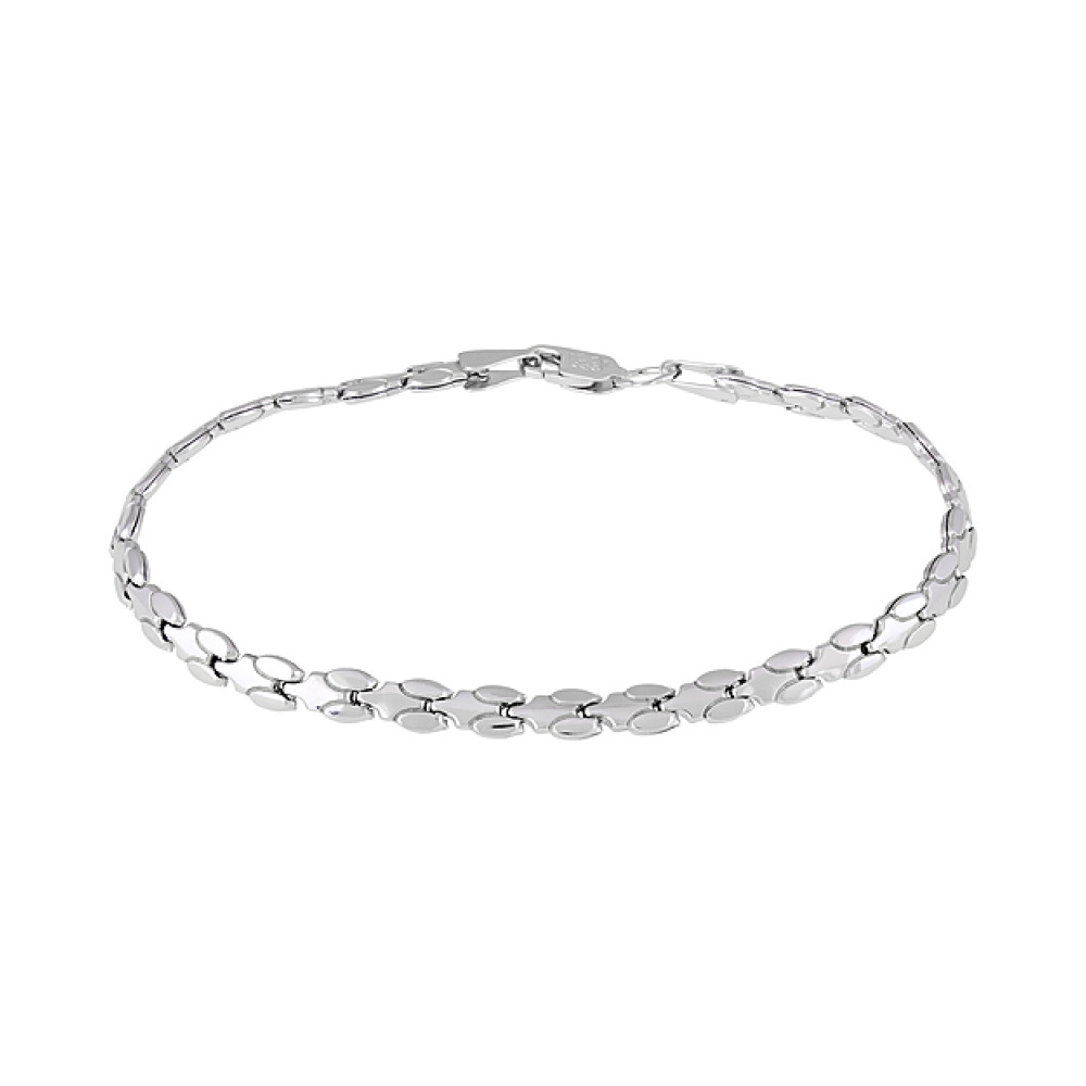 Серебряный браслет № 128742